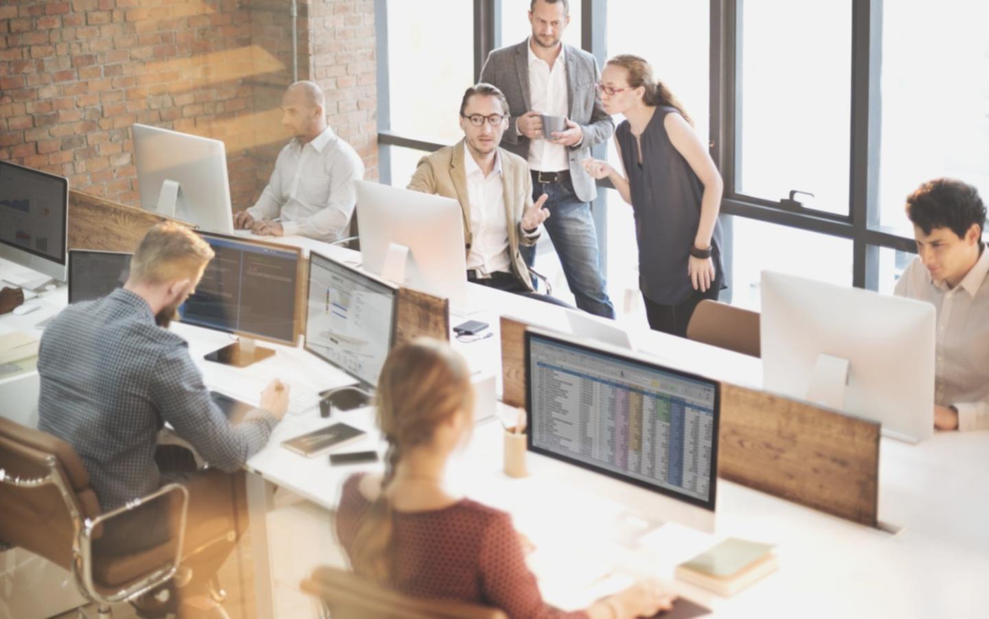 Teilnehmer bei praktischen Workshop-Übungen